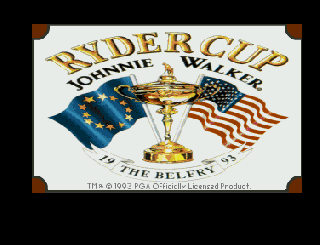 Screenshot Thumbnail / Media File 1 for Ryder Cup by Johnnie Walker (1993)(Ocean)[!]